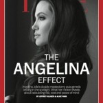 Angelina Joie on Time cover