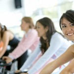 gym women exercising