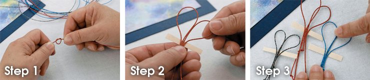Knotted Hearts - Steps 1-3