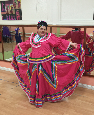 OCCTA student Paola Pineda