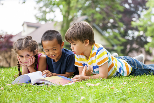 kids reading
