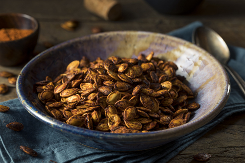 Roasted Pumpkin Seeds - Brent Hofacker