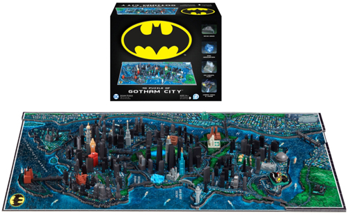 4D Batman Gotham City Puzzle