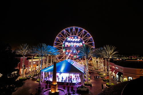Irvine Spectrum Holiday Light Show