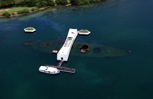 USS Arizona Memorial Pearl Harbor