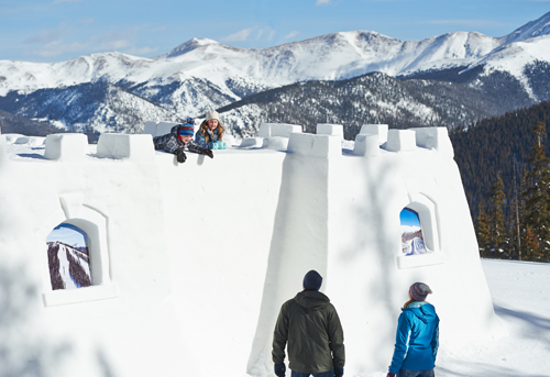 Kidtopia Snow Fort
