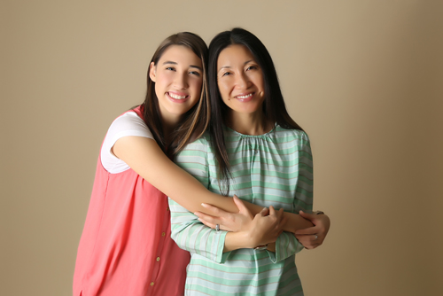 Hanna Eyre and mother