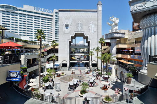 Loews Hollywood Hotel plaza