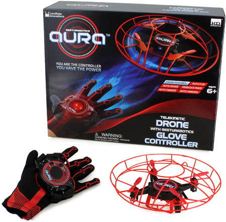 Aura with Gesturebotics by LocoRobo