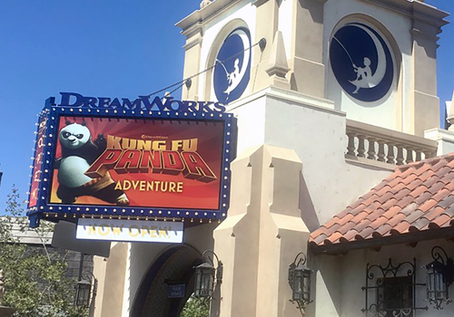 Kung Fu Panda at the DreamWorks Theatre at Universal Studios Hollywood