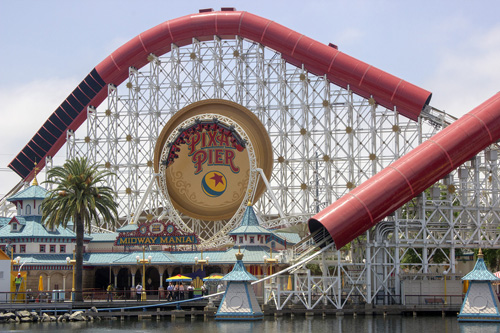Pixar Pier at Disney California Adventure Paradise Pier