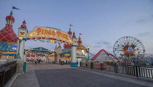 Disneyland Pixar Pier