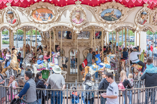 Irvine Spectrum Center Carousel