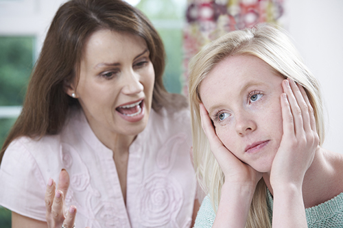 Mother Arguing With Teenage Daughter