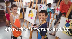 After-School Program Checklist Slideshow