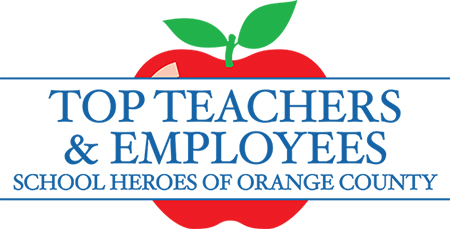 Top Teacher and School Heroes Logo - Simple