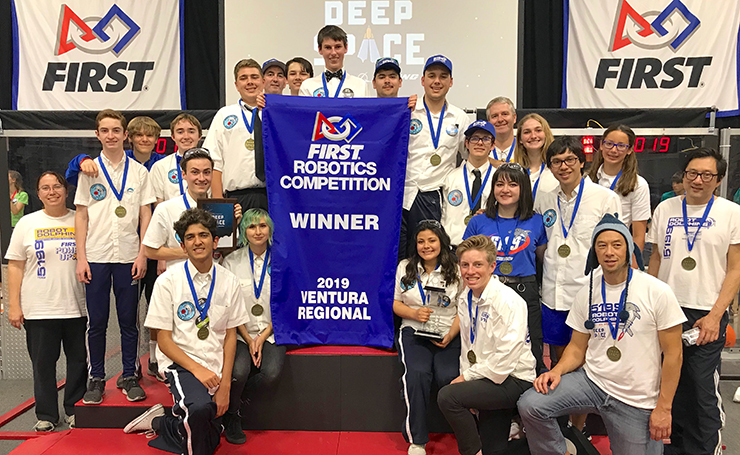 Dana Hills High School 2019 Robotics Competition Winner