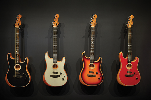 Fender American Acoustasonic Guitars