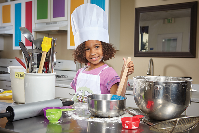 Aliya Wallace at Lil Chef School