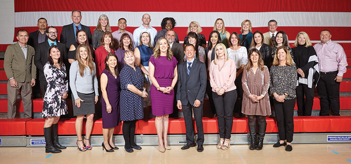 Top Teachers and Employees of OC 2020 Group Photo