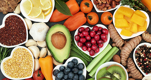 fruits and veggies