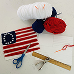 Betsy Ross Inspired Flag-Making by The Little Red Schoolhouse Thumbnail
