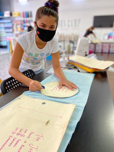 fashion club sewing fabric mask