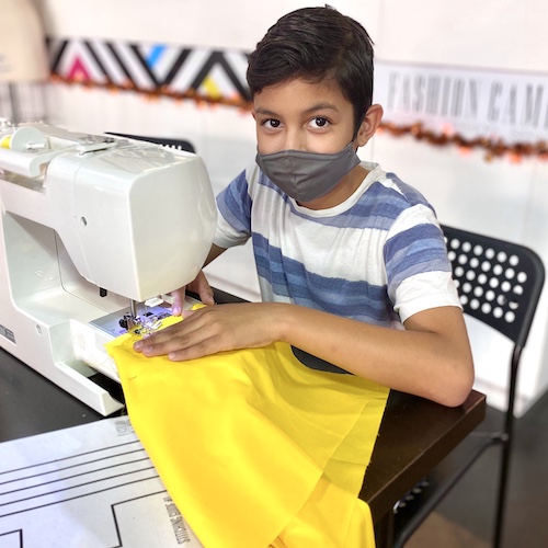 fashion camp sewing mask