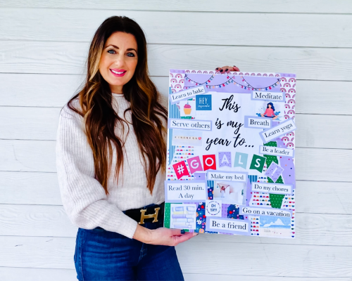 Vision Board Craft Adventures in the Schoolhouse)