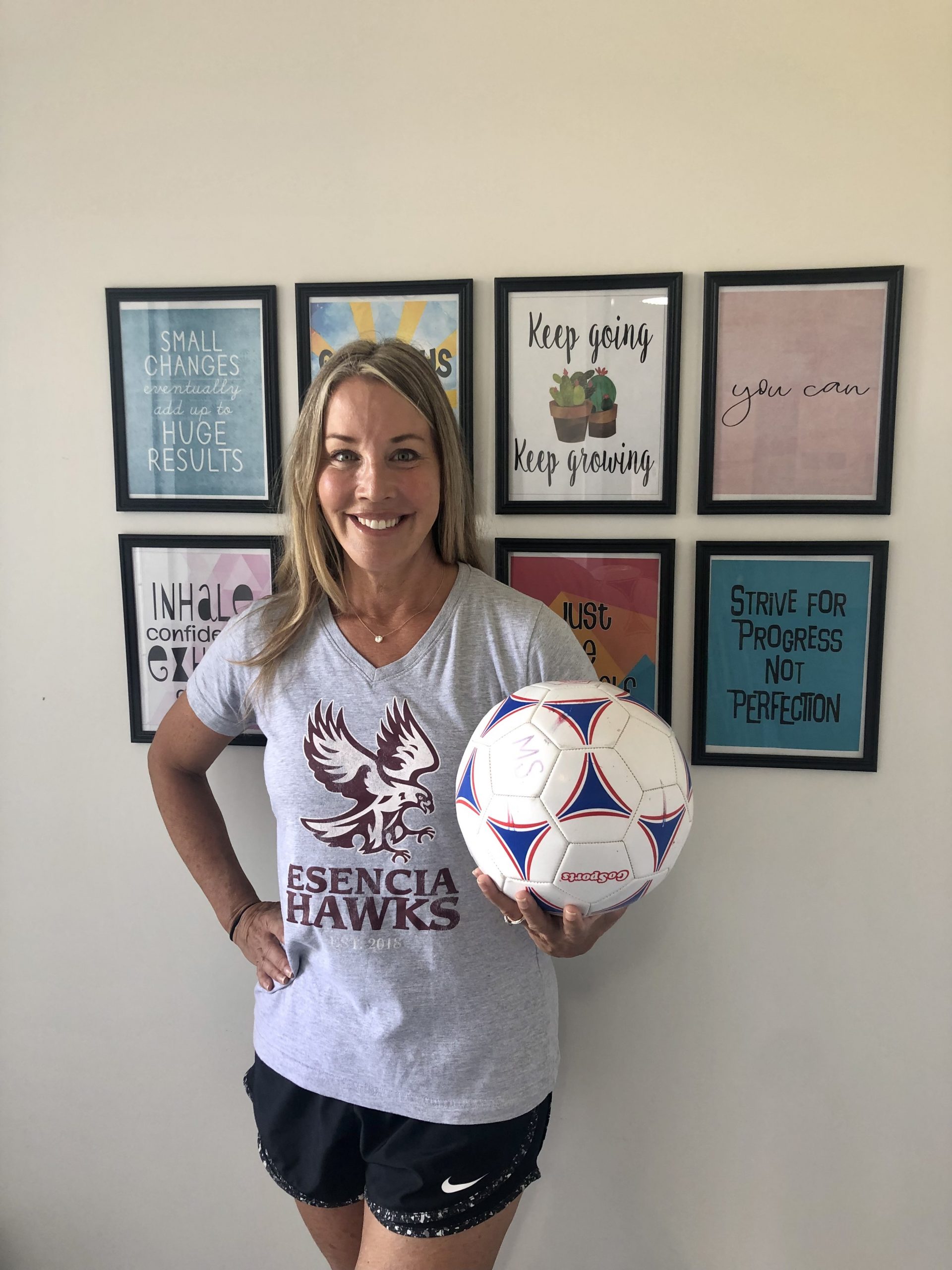 Michelle Skidmore, a physical education teacher at Esencia K-8 School in Rancho Mission Viejo.