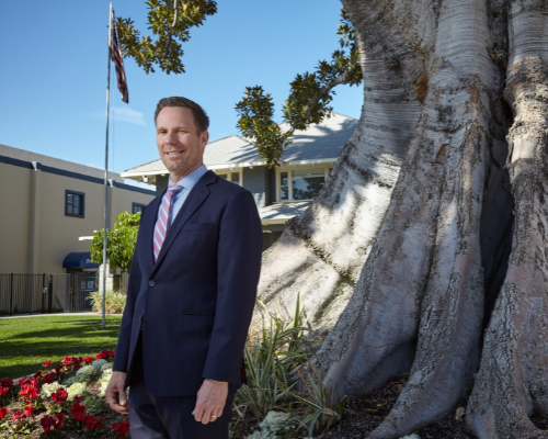 Leadership Award Winner Chad Jackson Fairmont Schools in Orange County