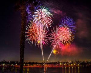 Newport Dunes Fireworks