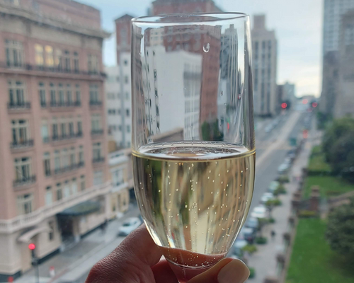 Drink at Fairmont Hotel