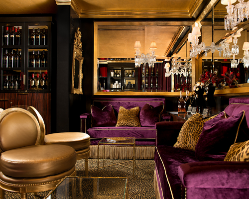 JCB Lounge Luxurious seating and decor