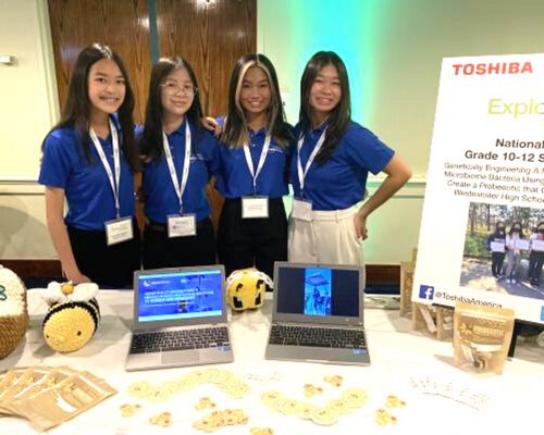 Westminster High School Students Lynntram Nguyen, Ashley Nguyen, Katie Nguyen, Lilian Doan