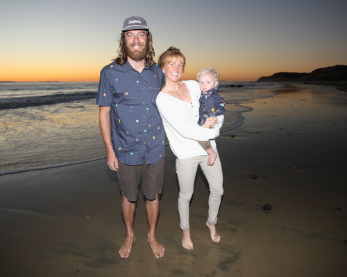Amy Reda Amy Reda with husband and son
