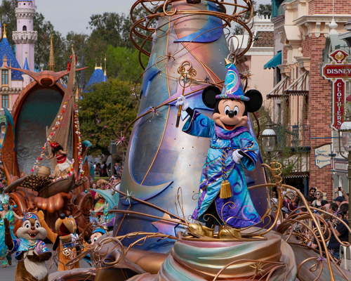 Mickey looms large in the Disney100 celebration
