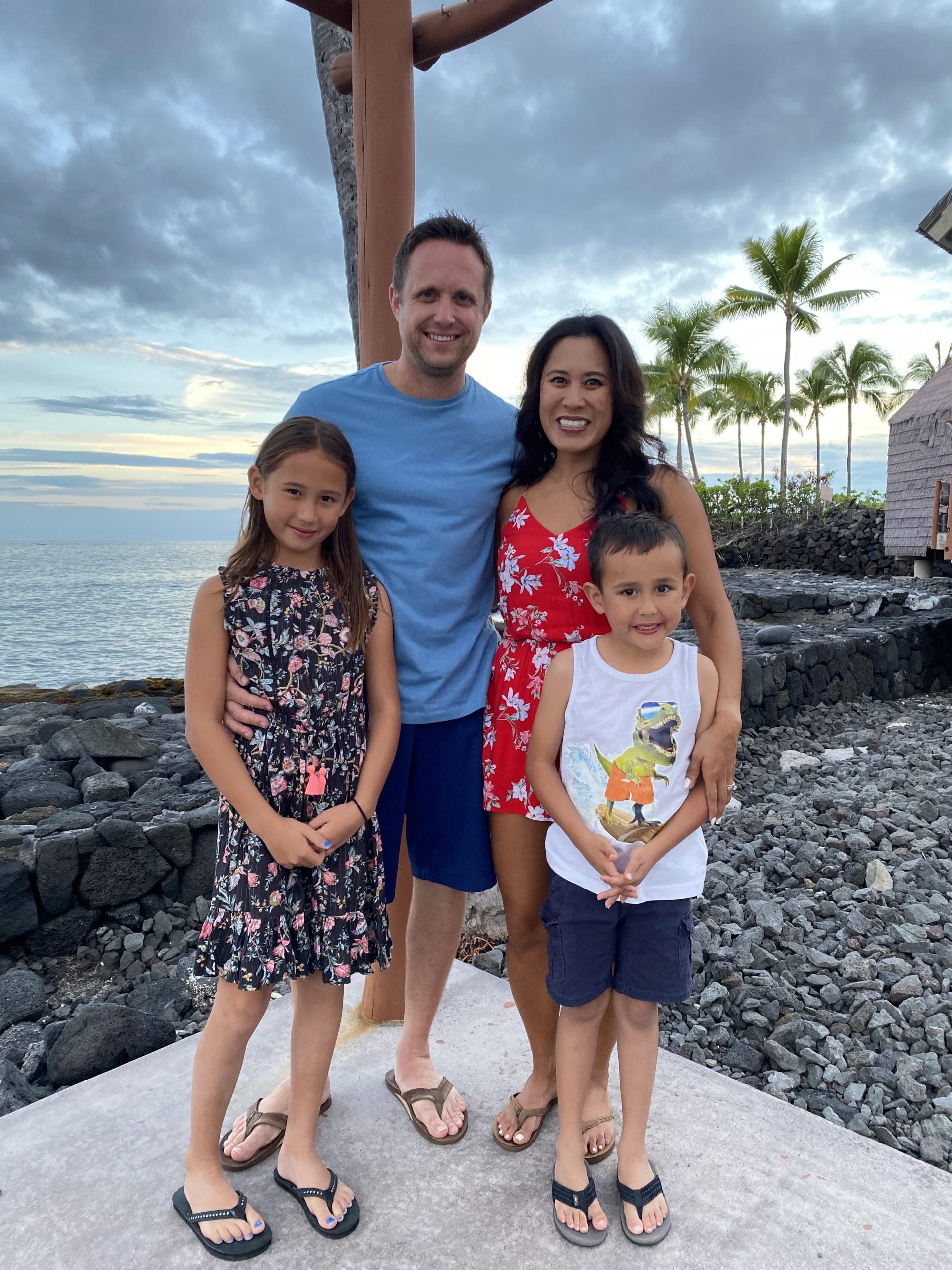 Kevin Corbett with family