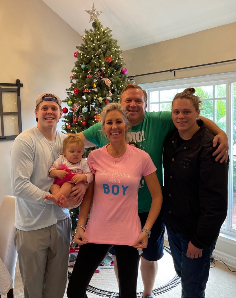 Doug Croson with family