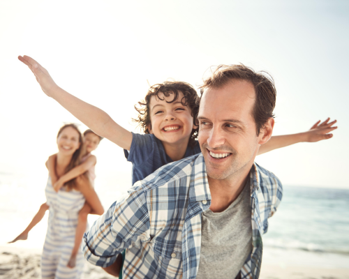 Summer Safety Tips for family at the beach