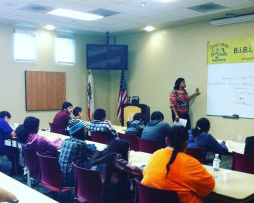 Business in a Bucket Institute class in session. 