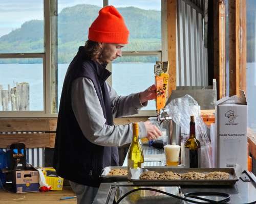 beer served on cannery tour ketchikan