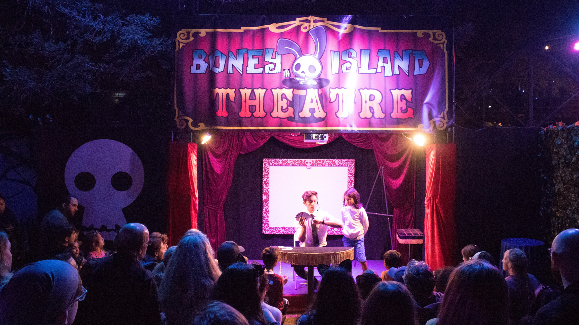 Boney Island Halloween Light Up Experience