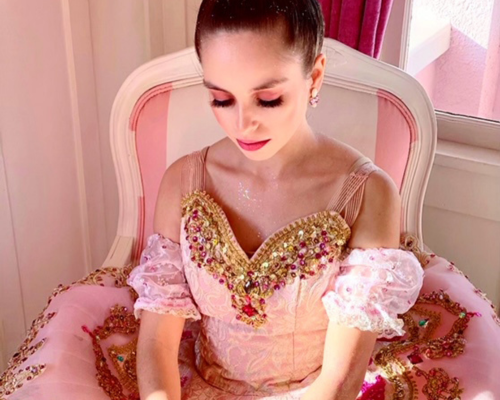 A girl in a ballerina costume for Storeybook Dance Studio School the Best Dance Studio for Children