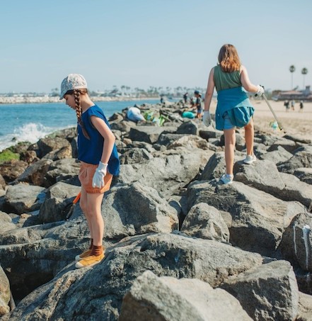 Discovery Cube Beach Clean-up Impact Event