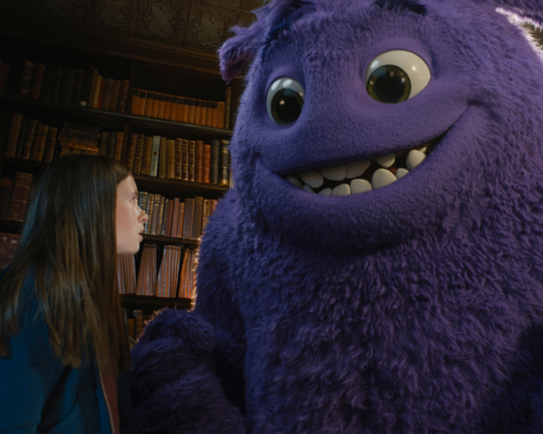 Cailey Fleming and BLUE star in Paramount Pictures IF