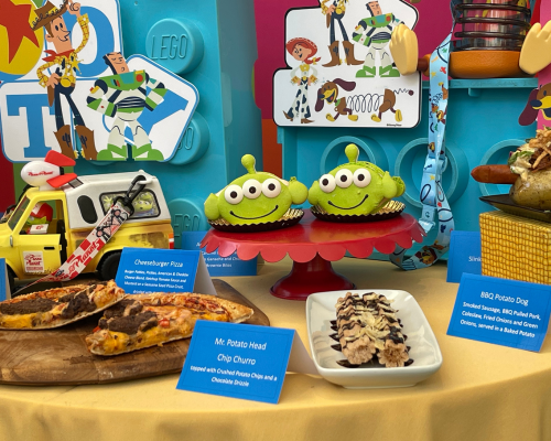 Pixar Fest food