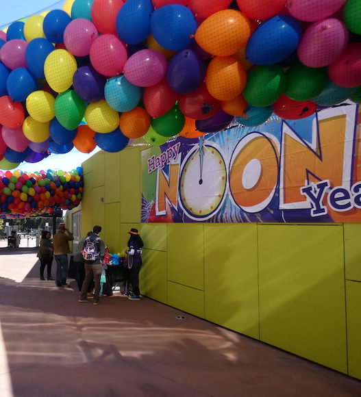 Noon Year’s Eve at the Cube LA