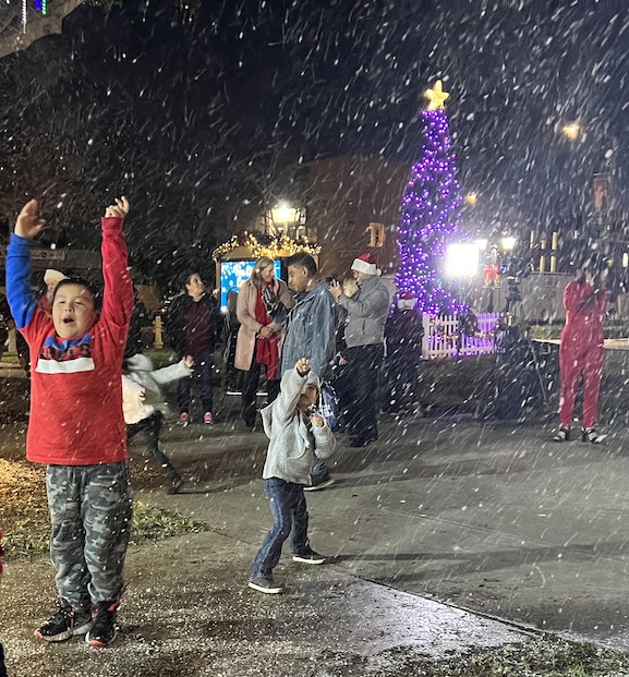 Santa’s On The Go In Westminster: Russell C. Paris Park