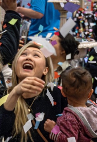 Noon Year's Eve at Pretend City